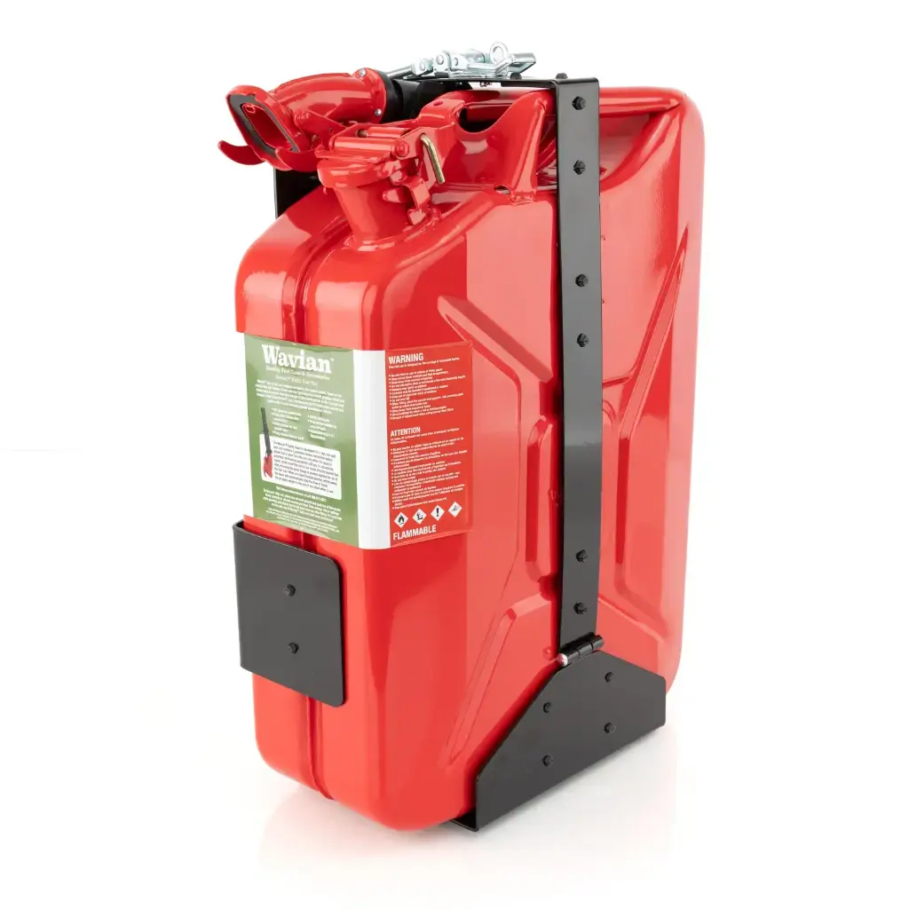 Gas Can Holder Front Loading 20 Liter | Swiss Link
